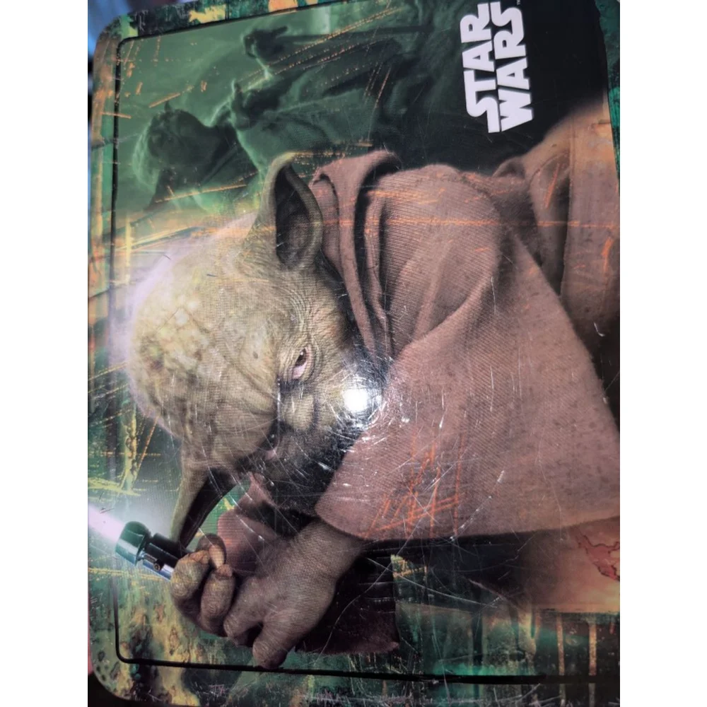 Star Wars Yoda Tin Lunch Box Green One Size